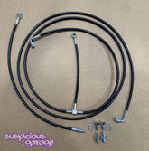 1991-2000 Lexus SC300/400  Suspicious Garage Steel Braided ABS Elimination Kit for LHD (JZZ30 UZZ30)